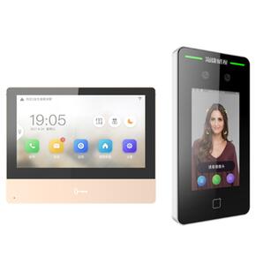 ?？等四樧R別考勤系統(tǒng)DS-K1T341M 別墅可視對講門禁